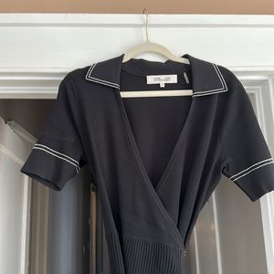 This week only abt 36” collar to hem DVF wrap